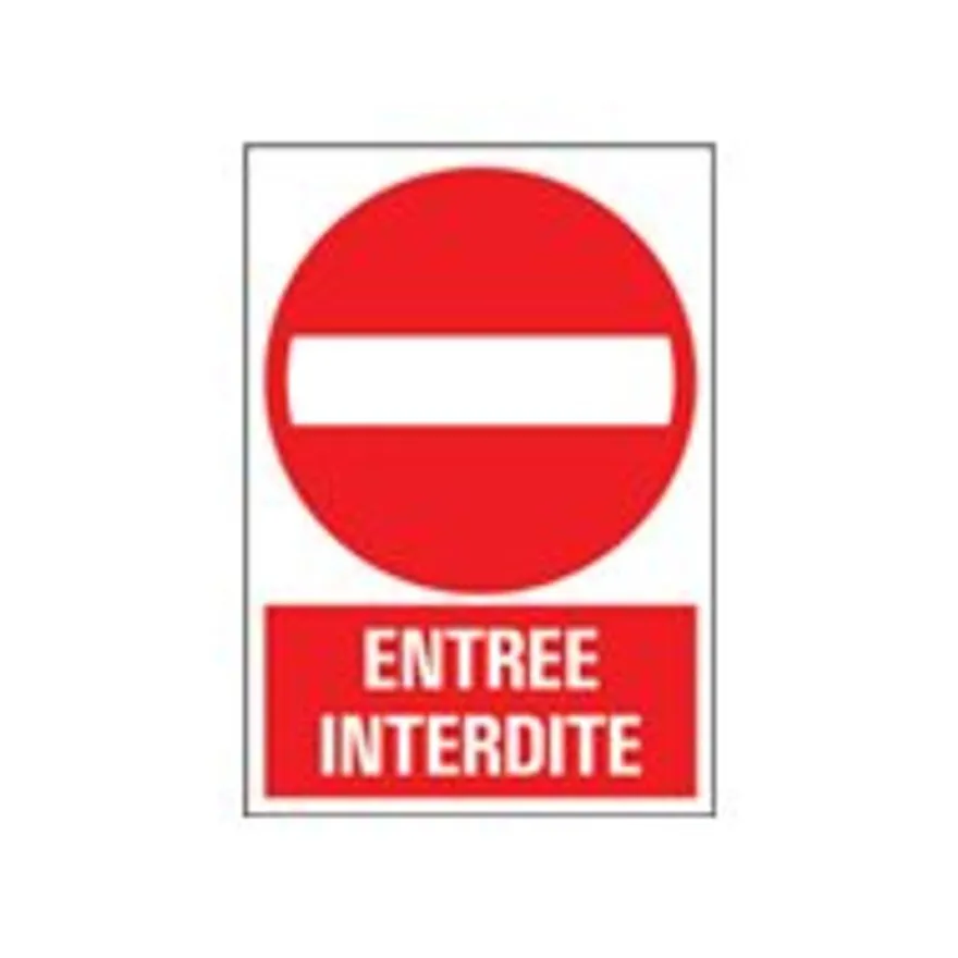Pickup - Panneau Entrée interdite 1 - 230 x 330 mm