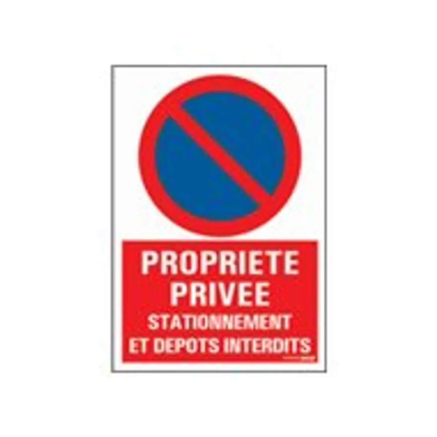 Pickup - Panneau Propriété privée - 230 x 330 mm