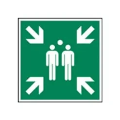 Pickup - Pictogramme - Point de rassemblement - 150 x 150 mm