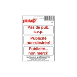 Pickup - Pictogramme - Publicité interdite