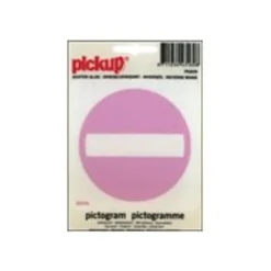 Pickup - Pictogramme inversé - Entrée inderdite - 100 x 100 mm