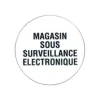 Pickup - Pictogramme rond - Magasin sous surveillance éléctronique - 200 mm
