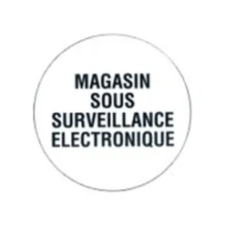 Pickup - Pictogramme rond - Magasin sous surveillance éléctronique - 200 mm