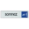 Pickup - Plaque de signalisation - 165 x 44 mm - sonnez