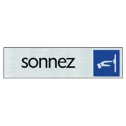 Pickup - Plaque de signalisation - 165 x 44 mm - sonnez