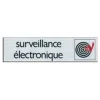 Pickup - Plaque de signalisation - 165 x 44 mm - sous surveillance