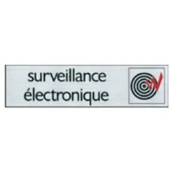 Pickup - Plaque de signalisation - 165 x 44 mm - sous surveillance