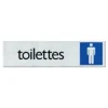 Pickup - Plaque de signalisation - 165 x 44 mm - toilettes pour hommes