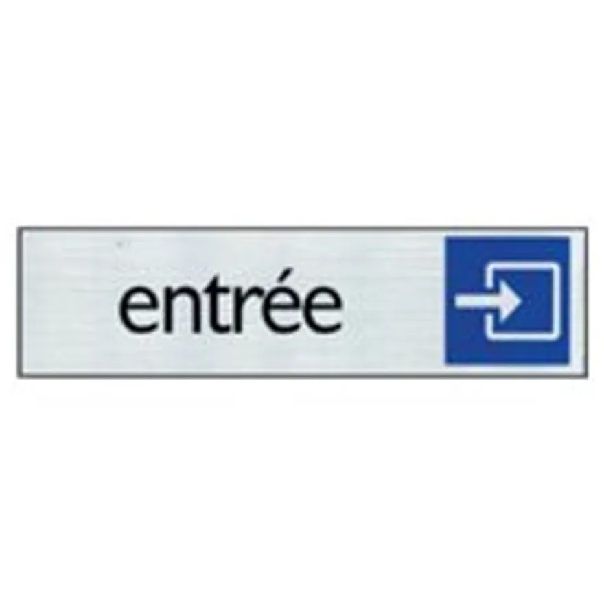 Pickup - Plaque de signalisation - 165 x 44 mm - entrée