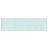 Pickup - Plaque de signalisation vierge - 165x44 mm