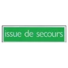 Pickup - Plaque de signalisation - 165 x 44 mm - issue de secours