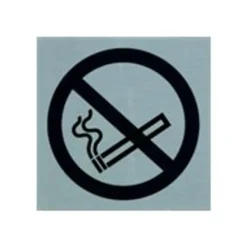 Pickup - Plaque de signalisation - 80 x 80 mm - autocollant - interdit de fumer