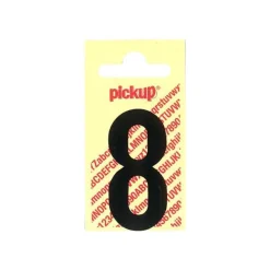 Pickup - Étiquette autocollante - 150 mm - Chiffre 8 - noir mat