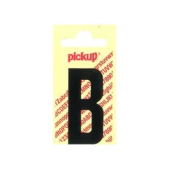 Pickup - Étiquette autocollante - 90 mm - Lettre B - noir mat