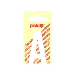 Pickup - Étiquette autocollante - 150 mm - Lettre A - blanc mat