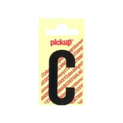 Pickup - Étiquette autocollante - 90 mm - Lettre C - noir mat