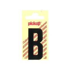 Pickup - Étiquette autocollante - 150 mm - Lettre B - noir mat
