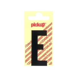 Pickup - Étiquette autocollante - 150 mm - Lettre E - noir mat