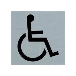 Pickup Alulook - Pictogramme Handicapés - 80 x 80 mm
