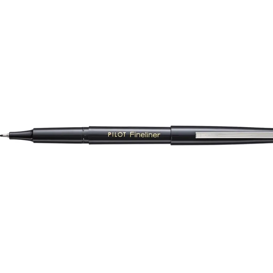 Pilot Fineliner - Feutre fin - noir