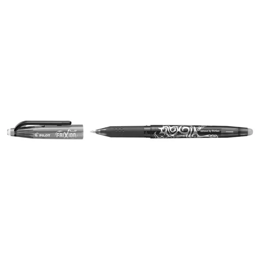Pilot Frixion Ball - Roller effaçable - 0,5 mm - noir