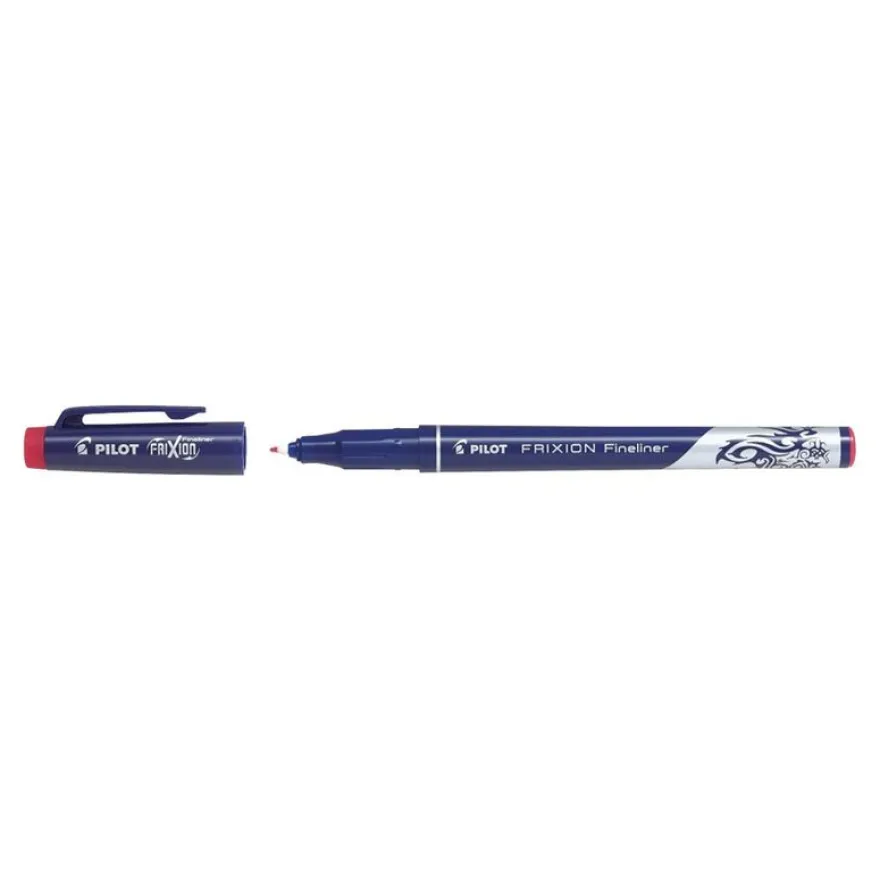 Pilot FriXion Fineliner - Feutre fin effaçable - rouge