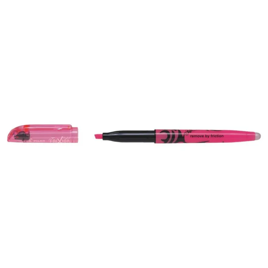 Pilot FriXion Light - Pack de 4 surligneurs - vert, jaune, orange, rose