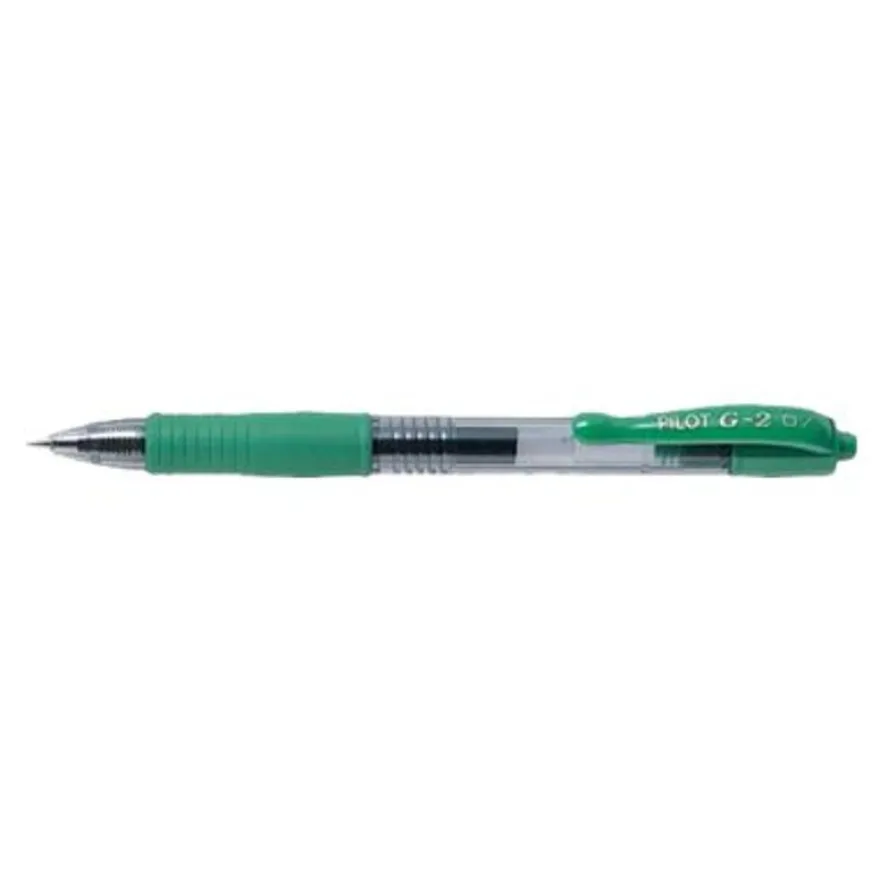 Pilot G-2 - Roller encre gel rétractable - 0,7 mm - vert