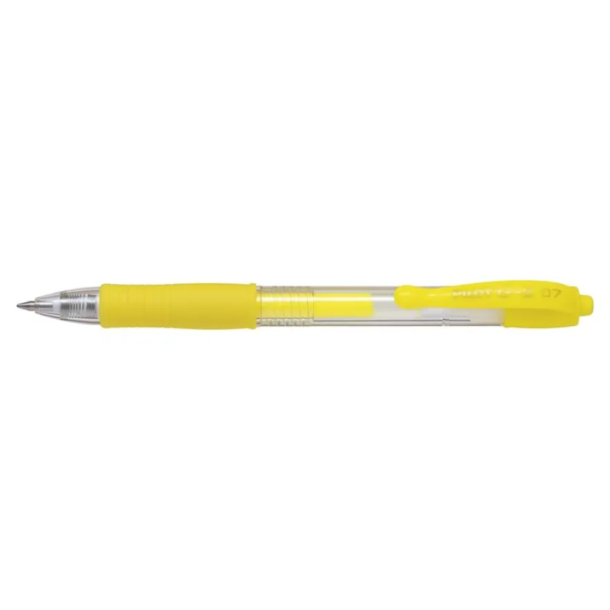 Pilot G-2 Neon - Roller - pointe moyenne - jaune