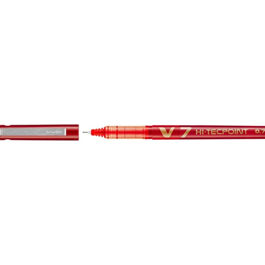 Pilot Hi-Tecpoint V7 - Roller - 0,7 mm - rouge