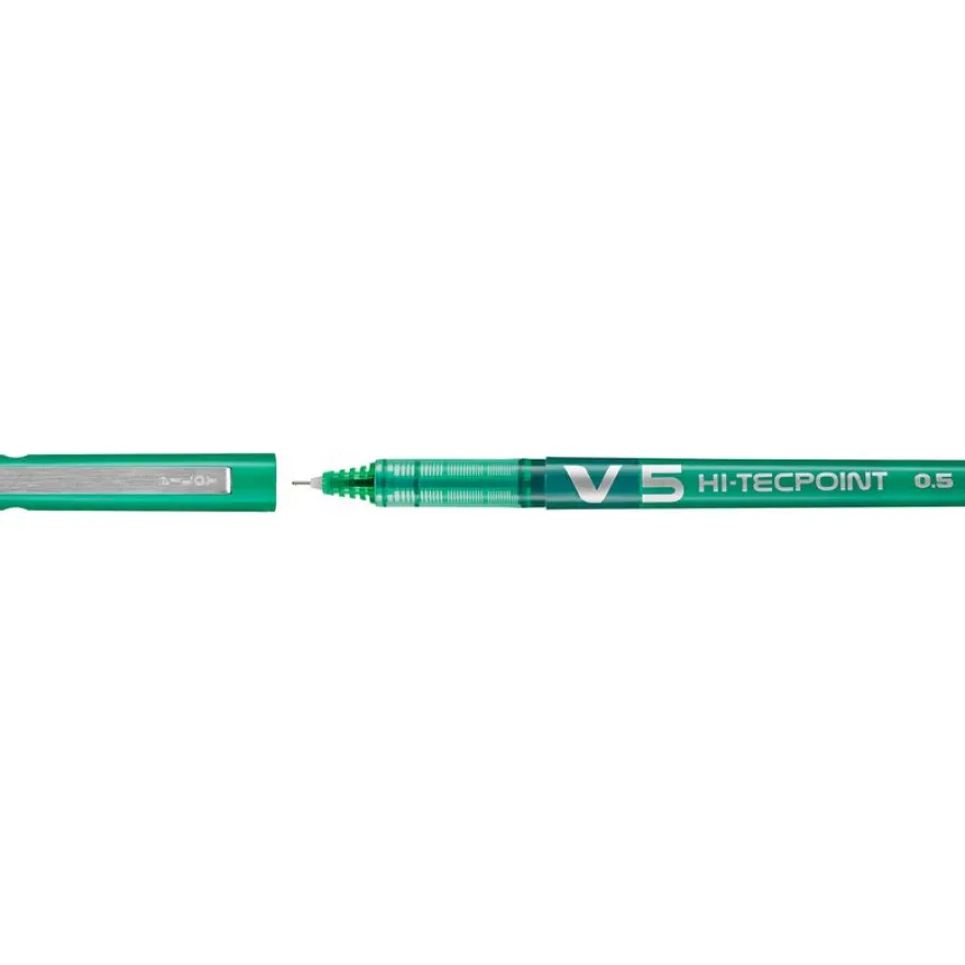Pilot Hi-Tecpoint V5 - Roller - 0,5mm - vert