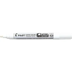 Pilot Super Color - Marqueur permanent - pointe moyenne - blanc