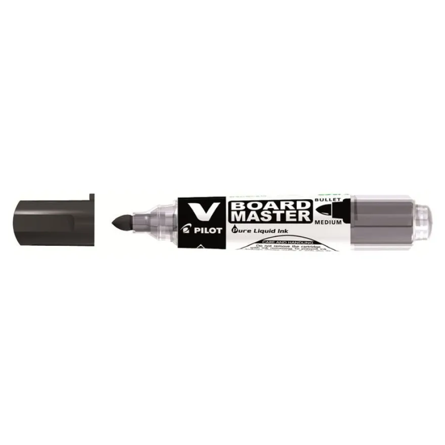 Pilot V BOARD MASTER - Marqueur effaçable - pointe ogive - noir