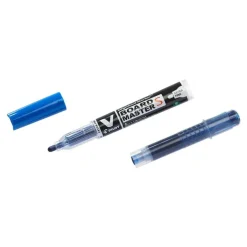 Pilot V BOARD MASTER S - Marqueur effaçable - pointe extra fine - bleu