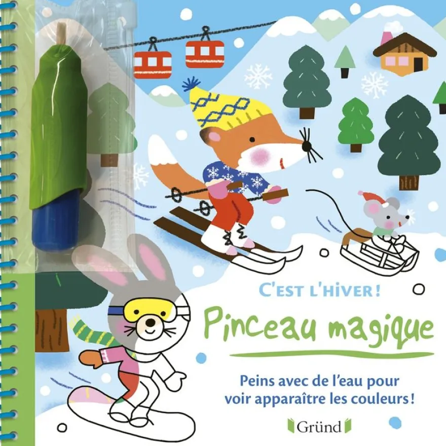 Pinceau magique - C'est l'hiver !