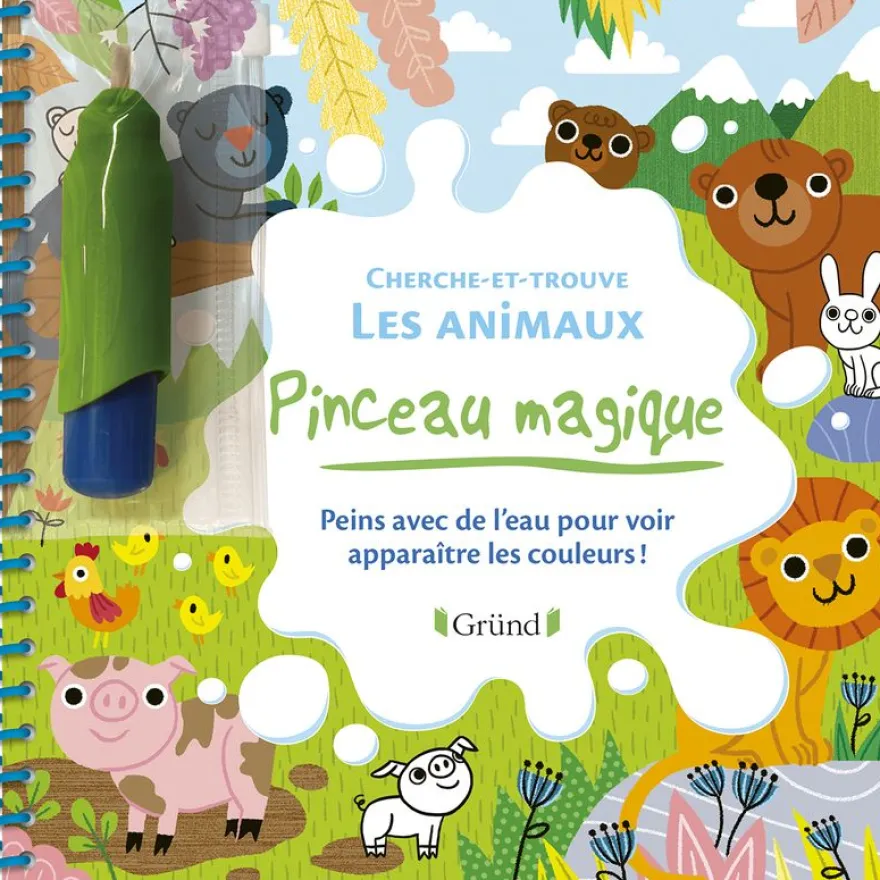 Pinceau Magique - Cherche-Et-Trouve Les Animaux