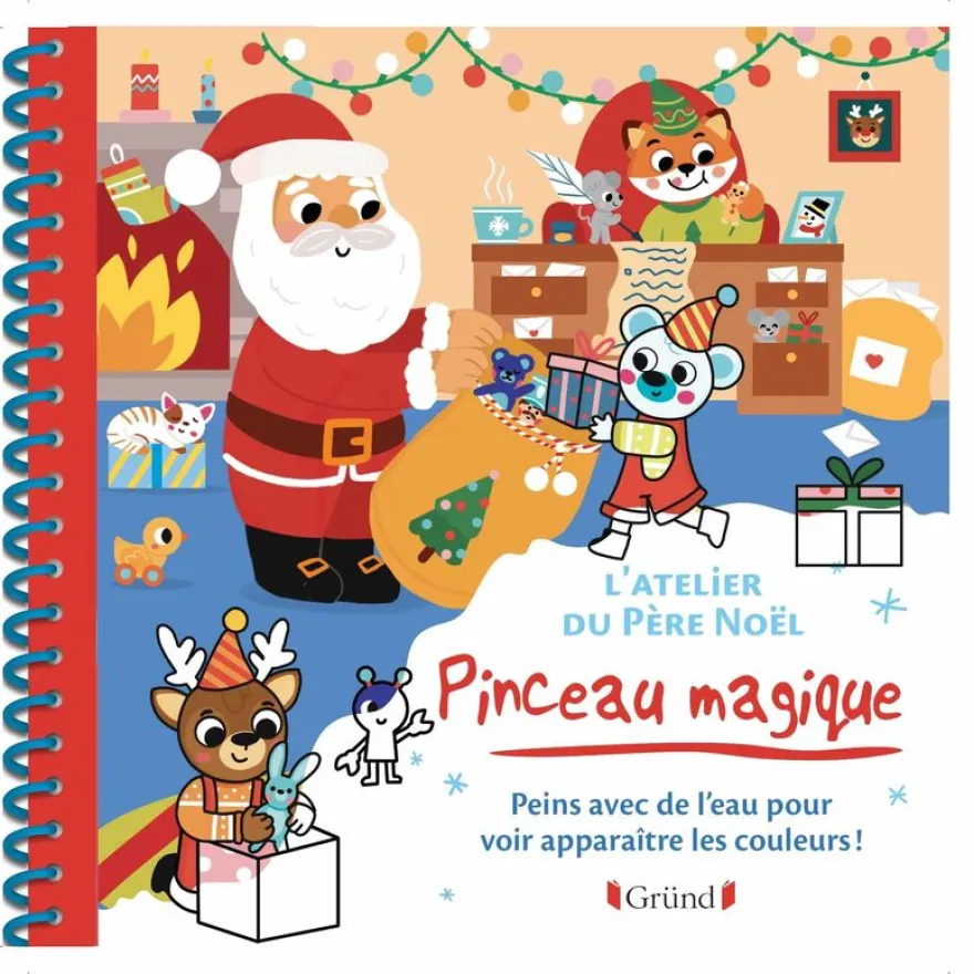 Pinceau magique : latelier du Père noël Loisirs créatifs À partir de 3 ans