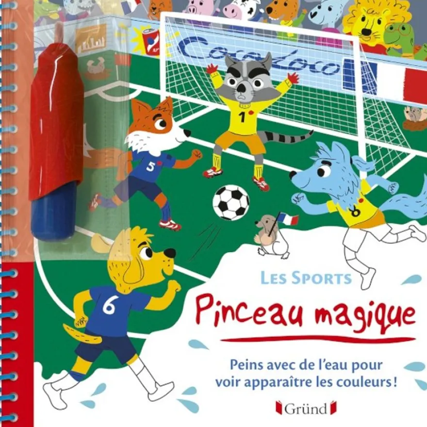 Pinceau magique - Les sports