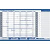 Planning effaçable + feutre - 60 x 99 cm - Bouchut