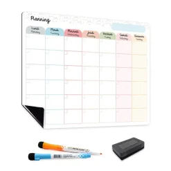 Planning mensuel magnétique - 30 x 40 cmc - Multicolore - Viquel