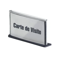 Plaque de signalisation Cinatur - Format carte de visite - Antracite
