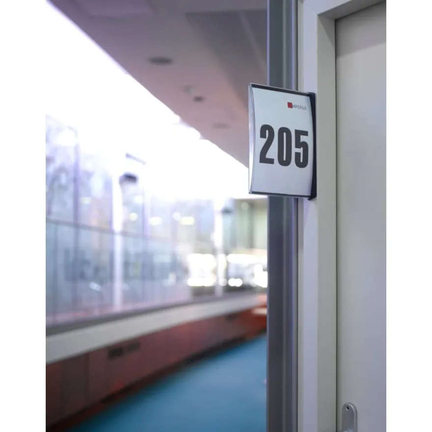 Plaque de signalisation Cinatur - Format A5 - Anthracite