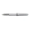 Platinum Plaisir - Stylo plume pointe moyenne - blanc