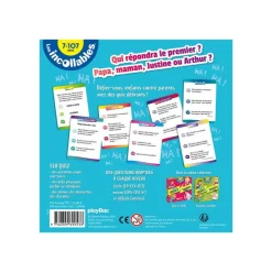 Play Bac - Les Unbeatables - Enfants contre Parents - Rires et Amusement - Boîte de Quiz - culture générale/quiz