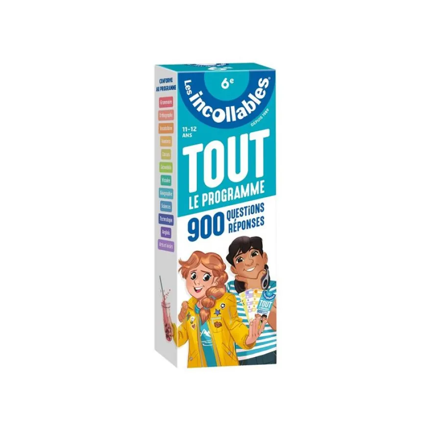 Play Bac - The Unbeatables - The entire 6th grade program - jeu éducatif, culture générale/quiz