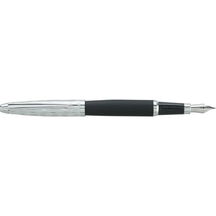 Plume HECHTER PARIS "Alliance Quadrillage" coloris noir