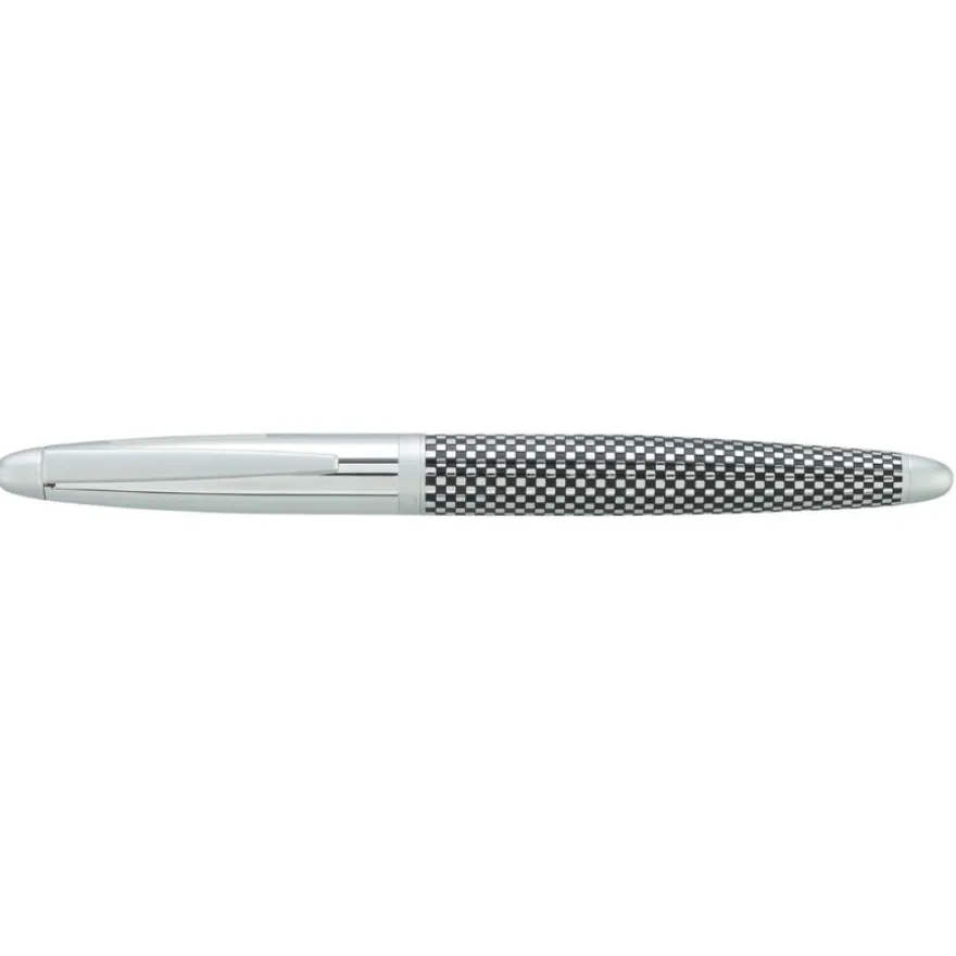 Plume HECHTER PARIS "Alliance Quadrillage" coloris silver