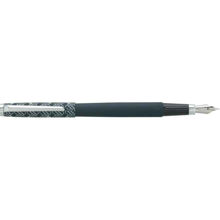 Plume HECHTER PARIS "Avenue Hoche Wave" coloris gris