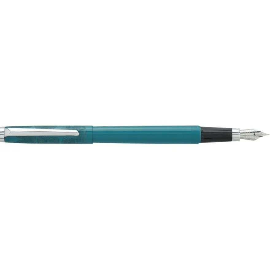 Plume HECHTER PARIS "Avenue Hoche Wave" coloris vert d'eau