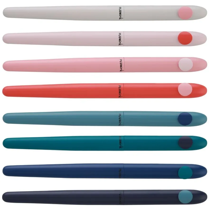 Plumink métal INK Dots 2.0 8 designs assortis